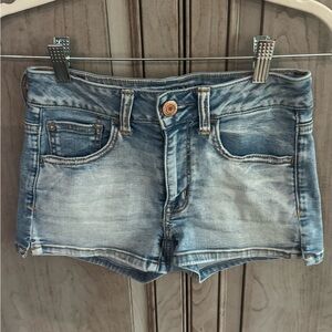 American Eagle - Denim Blue Women's Shorts Size 2